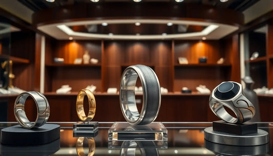 The Power of a Men’s Ring Symbolism in Wedding Bands and Engagement Rings