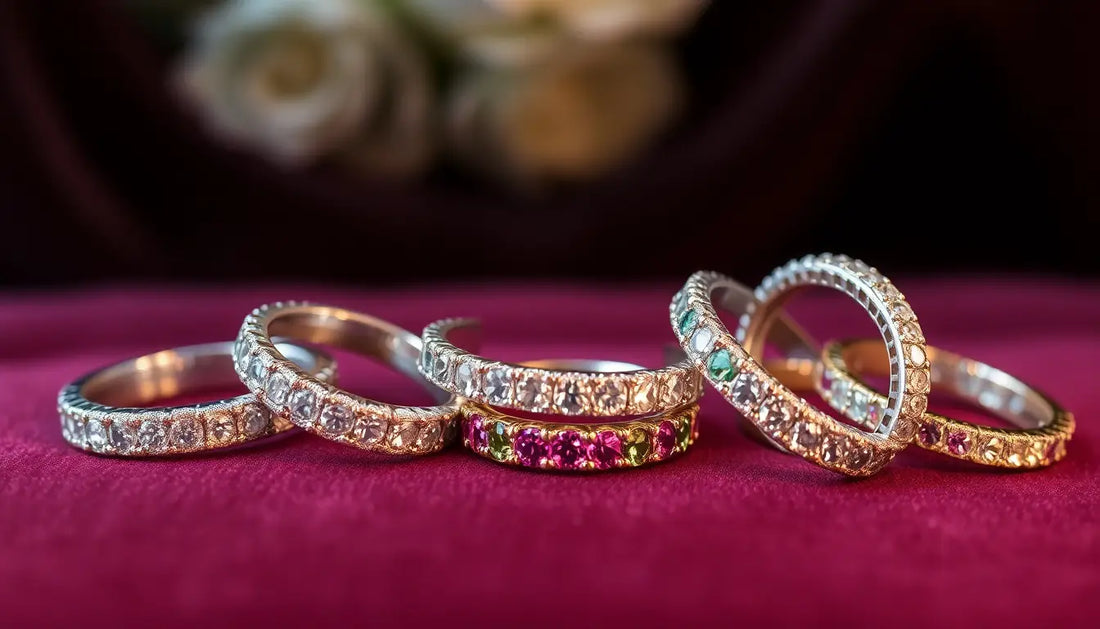 The Timeless Allure of Eternity Bridal Ring Bands and their Symbolism