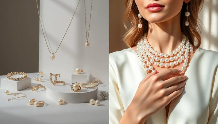 Timeless Elegance in our Exquisite Pearl Jewels Collection - Handcrafted Fine Jewelry