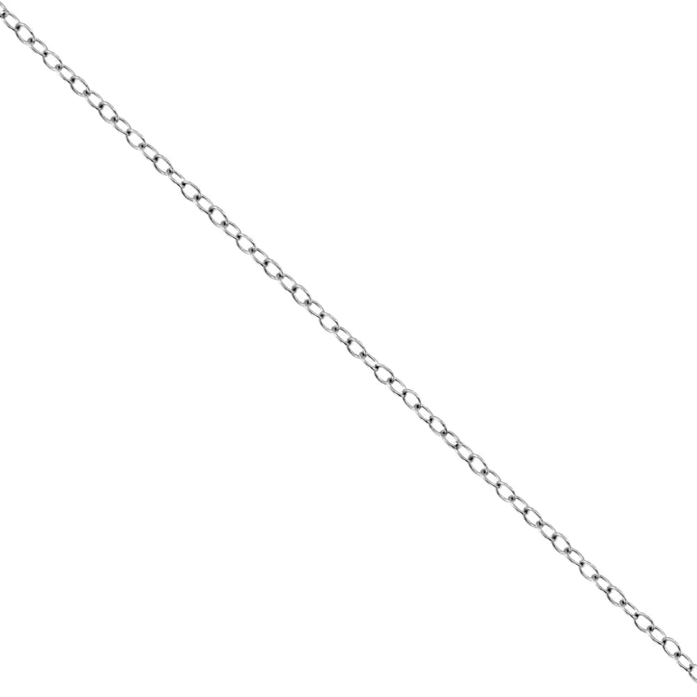 10k White Gold 1/10 Cttw Miracle Set Round-cut Diamond 18’’ Pendant Necklace - Choice of Shape - Fine Jewelry us Direct