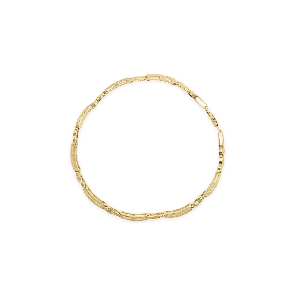 10k Yellow Gold 1/2 Cttw Diamond X-link 7’’ Bracelet (i-j Color I1-i2 Clarity) - Fine Jewelry us Direct