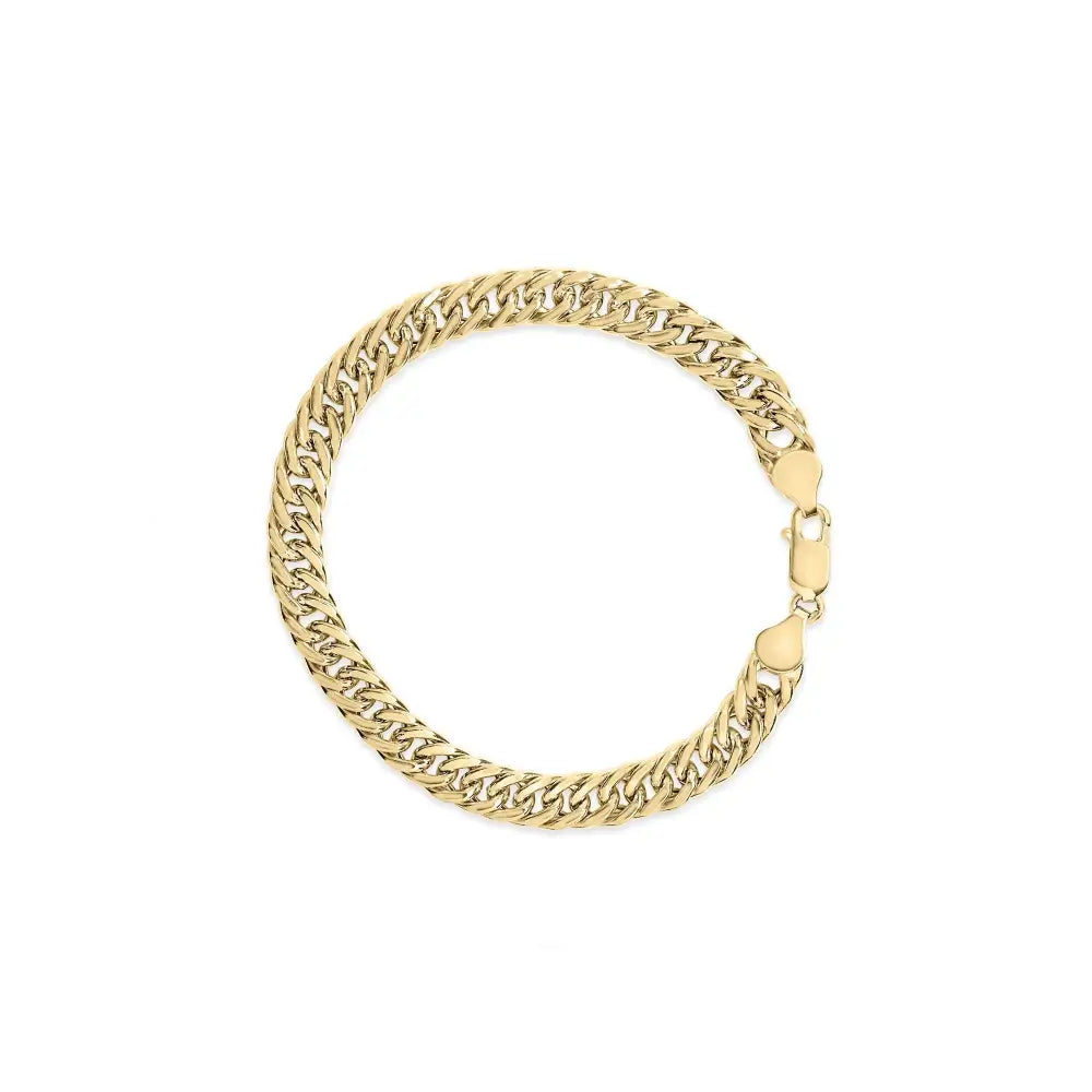 10k Yellow Gold Cuban Link Bracelet - 8.5 Inches - Fine Jewelry us Direct