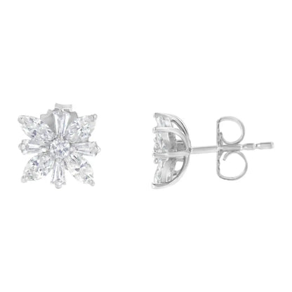 14k White Gold 1 1/4 Cttw Diamond Stud Earring (h-i Si1-si2) - Fine Jewelry us Direct