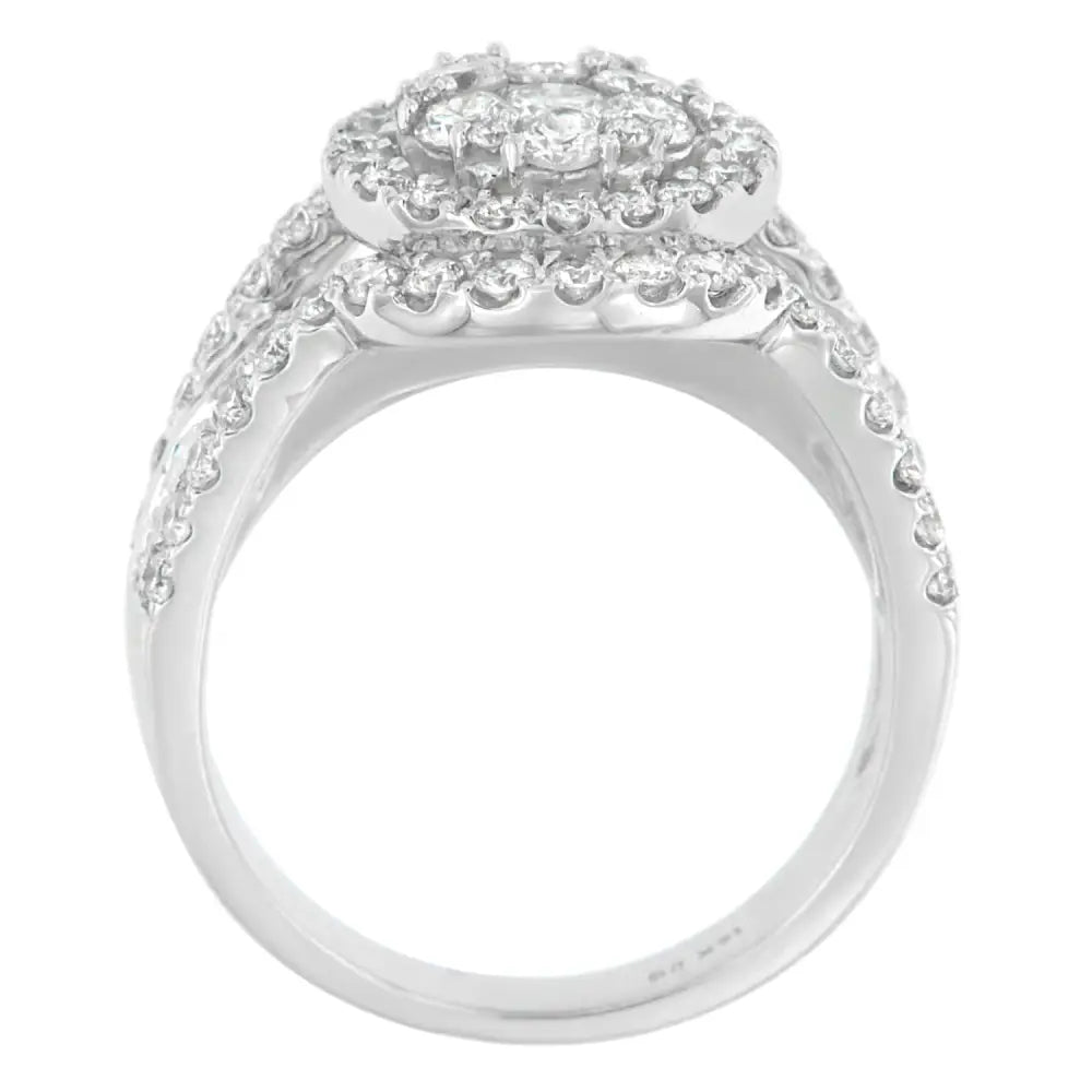 14k White Gold 2ct Tdw Diamond Engagement Ring (h-i,si2-i1) - Fine Jewelry us Direct