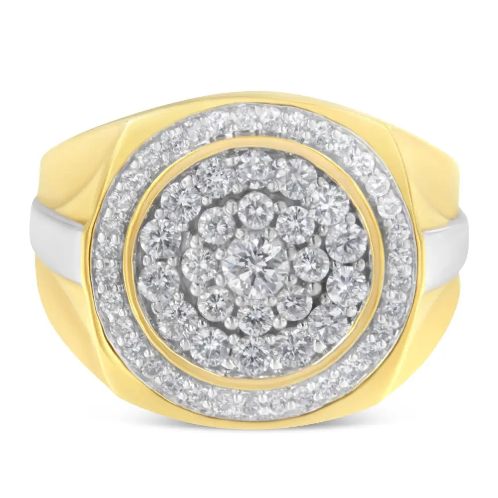 14k Yellow Gold Round-cut Diamond Ring (1 1/2 Cttw H-i Color Si2-i1 Clarity) - Fine Jewelry us Direct