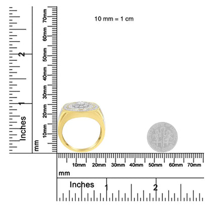 14k Yellow Gold Round-cut Diamond Ring (1 1/2 Cttw H-i Color Si2-i1 Clarity) - Fine Jewelry us Direct