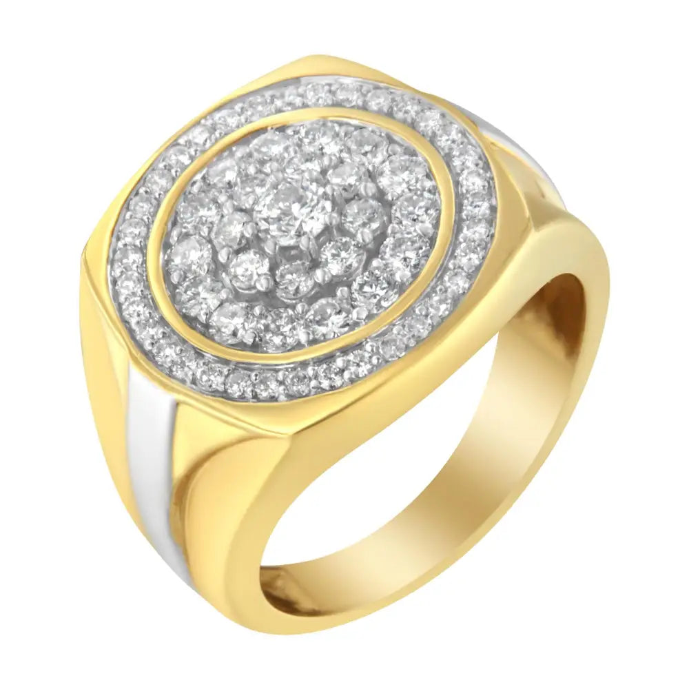 14k Yellow Gold Round-cut Diamond Ring (1 1/2 Cttw H-i Color Si2-i1 Clarity) - Fine Jewelry us Direct