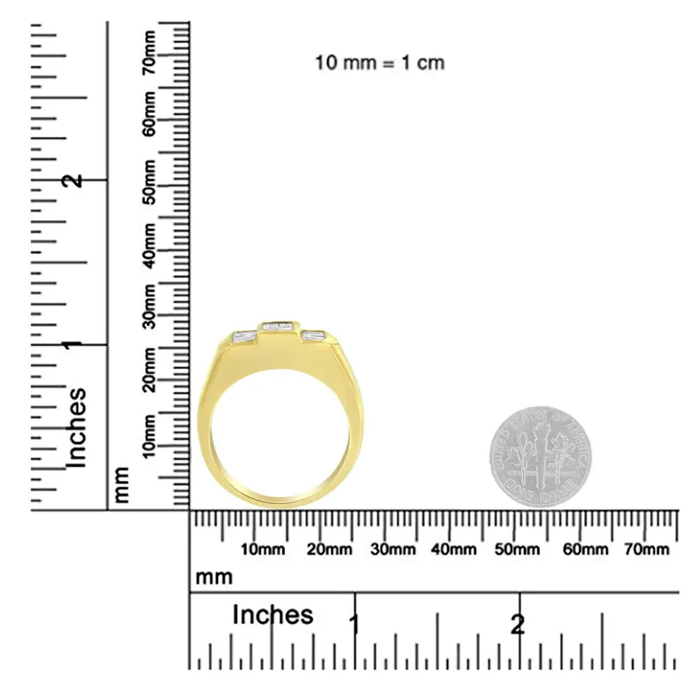 14kt Yellow Gold Diamond Ring (1 5/8 Cttw H-i Color I1-i2 Clarity) - 9.75 - Fine Jewelry us Direct