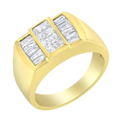 14kt Yellow Gold Diamond Ring (1 5/8 Cttw H-i Color I1-i2 Clarity) - 9.75 - Fine Jewelry us Direct