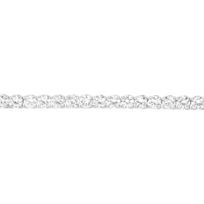 .925 Sterling Silver 1/10 Cttw Miracle Set Diamond Double Box Link Tennis Bracelet (i-j Color I2-i3 Clarity) - Size