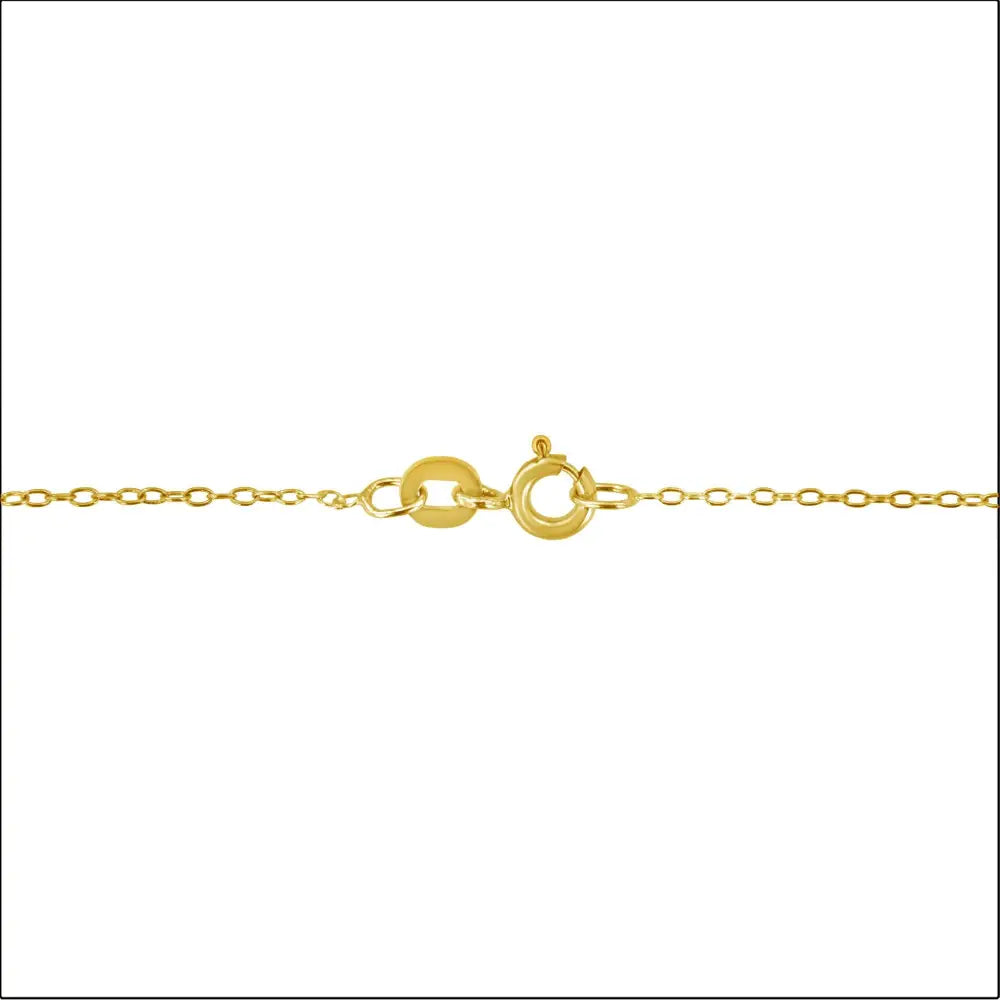 Exquisite 10k Yellow Gold Pendant Necklace with Cttw Miracle Set Diamonds