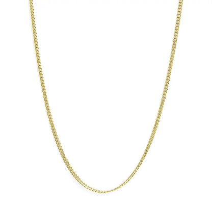 Exquisite 14k Yellow Gold 4.5mm Miami Cuban Chain Necklace for All - Yellow