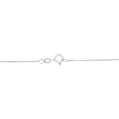 Exquisite Diamond Open Heart Pendant Necklace in Sterling Silver